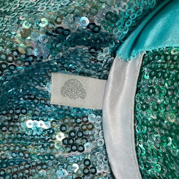 Build A Bear Pastel Swirl Kitty Blue Sequin Dress Music Trolls Wanna Have Fun - Picture 5 of 11